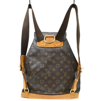 Louis Vuitton Louis Vuitton Vintage Montsouris Backpack Monogram Canvas Brown Canvas Backpack Bag (Authentic Pre-Loved)