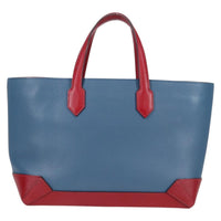 Hermes Maxibox Cabas Evercolor With Epsom Blue Leather Bag (Authentic Pre-Loved)
