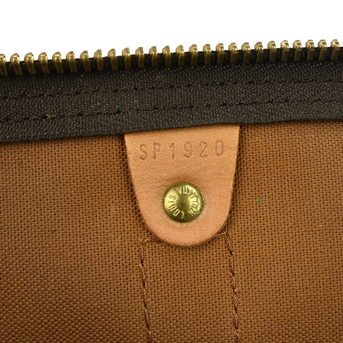 Louis Vuitton Louis Vuitton Keepall Bag Monogram Canvas Brown Canvas Travel Bag Bag (Pre-Loved)