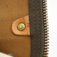 Louis Vuitton Keepall Bag Monogram Canvas Brown Canvas Travel Bag Bag (Authentic Pre-Loved)