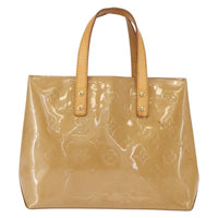 Louis Vuitton Reade Handbag Monogram Vernis Brown Patent_Leather Tote Bag Bag (Authentic Pre-Loved)