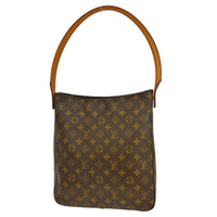 Louis Vuitton Louis Vuitton Monogram Looping Handbag Monogram Canvas Brown Canvas Shoulder Bag Bag (Pre-Loved)