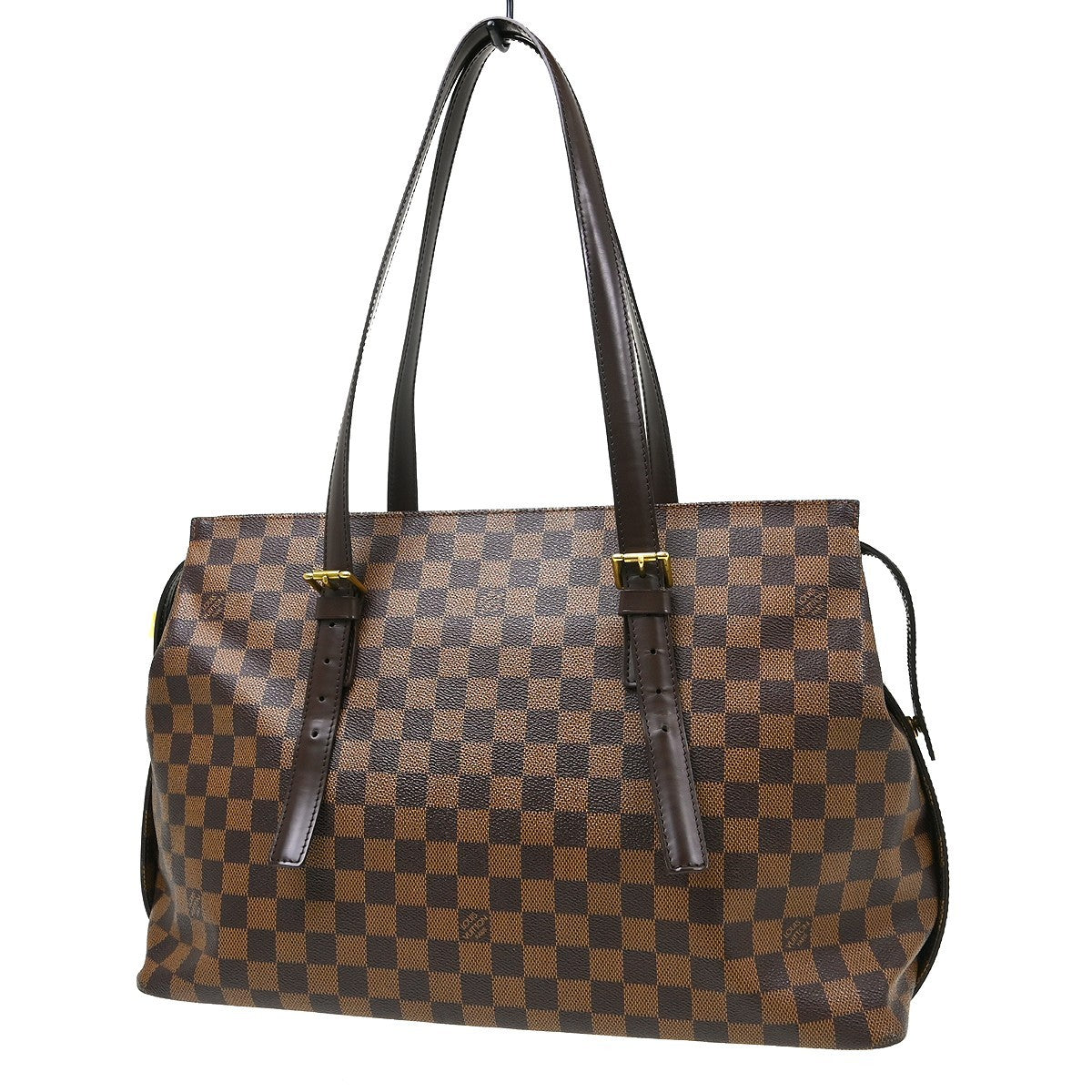 Louis Vuitton Louis Vuitton Chelsea Handbag Damier Brown Canvas Shoulder Bag Bag (Authentic Pre-Loved)