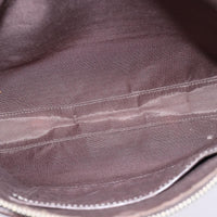 Burberry Nova Check Blue Label Canvas Gray Nylon Shoulder Bag Bag (Pre-Loved)