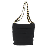 Salvatore Ferragamo Vala Shoulder Bag Nylon Black Nylon Shoulder Bag Bag (Pre-Loved)