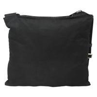 Prada Flat Messenger Bag Tessuto Black Nylon Shoulder Bag Bag (Authentic Pre-Loved)