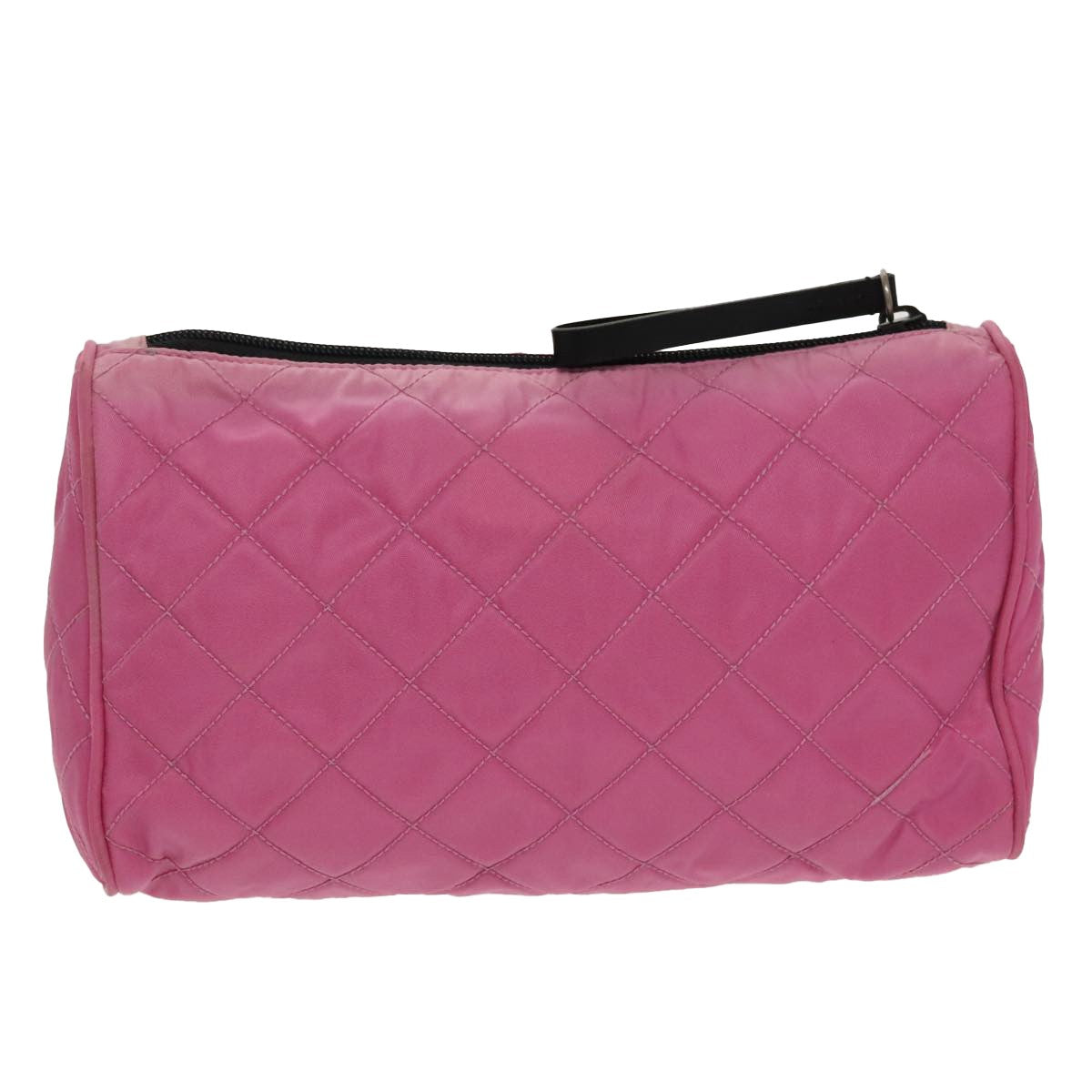 Prada Toiletry Pouch Tessuto Pink Nylon Clutche & Pouche Bag (Pre-Loved)