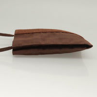 Hermes Hermes Herline Crossbody Canvas Brown Canvas Bag (Pre-Loved)