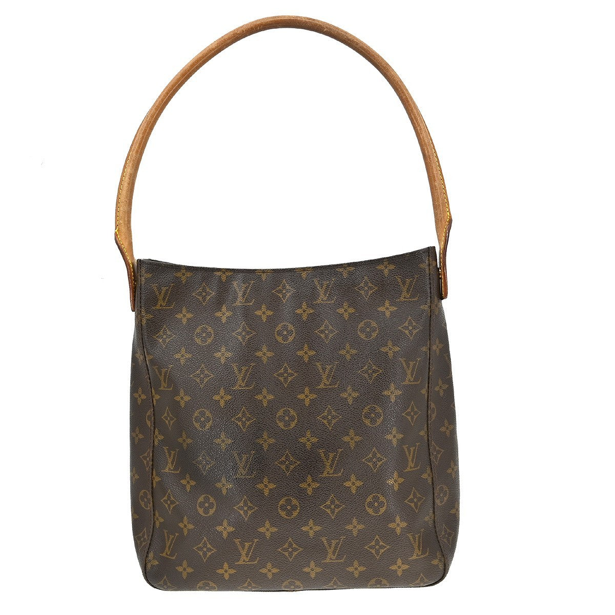 Louis Vuitton Louis Vuitton Monogram Looping Handbag Monogram Canvas Brown Canvas Shoulder Bag Bag (Pre-Loved)