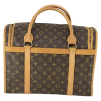 Louis Vuitton Louis Vuitton Dog Carrier Bag Monogram Canvas Brown Canvas Travel Bag Bag (Authentic Pre-Loved)