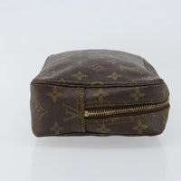 Louis Vuitton Trousse Toilette Monogram Canvas Brown Canvas Clutche & Pouche Bag (Authentic Pre-Loved)