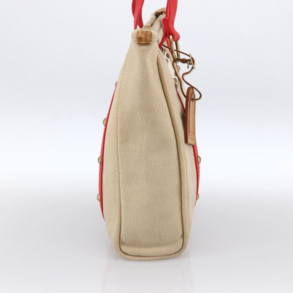 Louis Vuitton Antigua Tote Canvas Beige Canvas Tote Bag Bag (Pre-Loved)