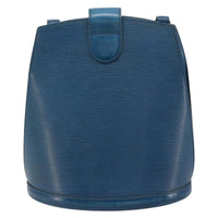 Louis Vuitton Cluny Shoulder Bag Epi Leather Blue Leather Shoulder Bag Bag (Pre-Loved)
