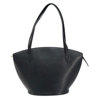 Louis Vuitton Saint Jacques Handbag Epi Leather Black Leather Shoulder Bag Bag (Authentic Pre-Loved)