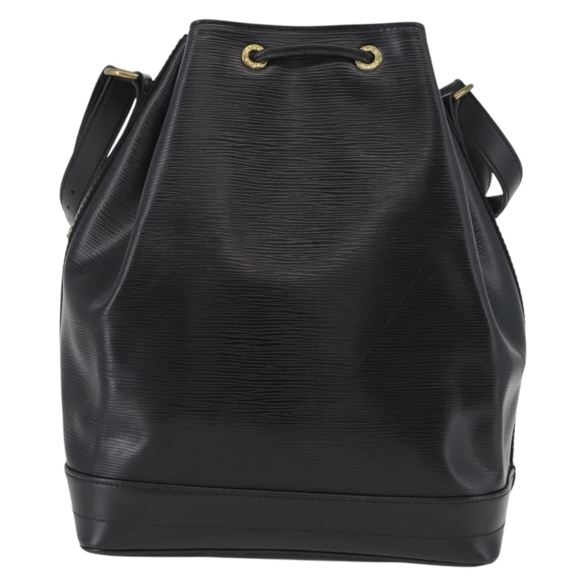 Louis Vuitton Noe Handbag Epi Leather Black Leather Shoulder Bag Bag (Pre-Loved)