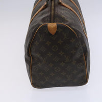 Louis Vuitton Louis Vuitton Keepall Bag Monogram Canvas Brown Canvas Travel Bag Bag (Pre-Loved)