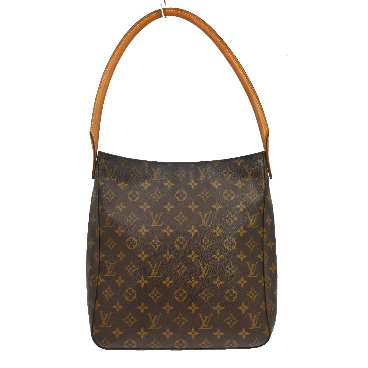 Louis Vuitton Monogram Looping Handbag Monogram Canvas Brown Canvas Shoulder Bag Bag (Pre-Loved)