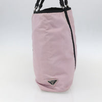 Prada Vintage Tote Tessuto Pink Nylon Tote Bag Bag (Authentic Pre-Loved)