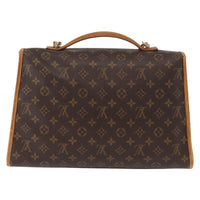 Louis Vuitton Beverly Briefcase Monogram Canvas Brown Canvas Briefcase Bag (Authentic Pre-Loved)