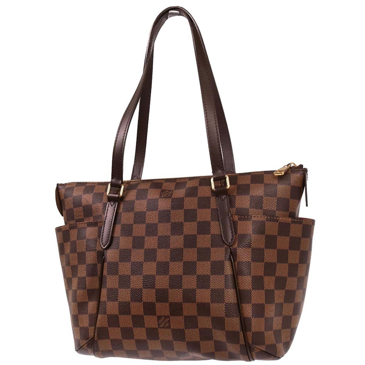 Louis Vuitton Totally Handbag Damier Brown Canvas Tote Bag Bag (Authentic Pre-Loved)
