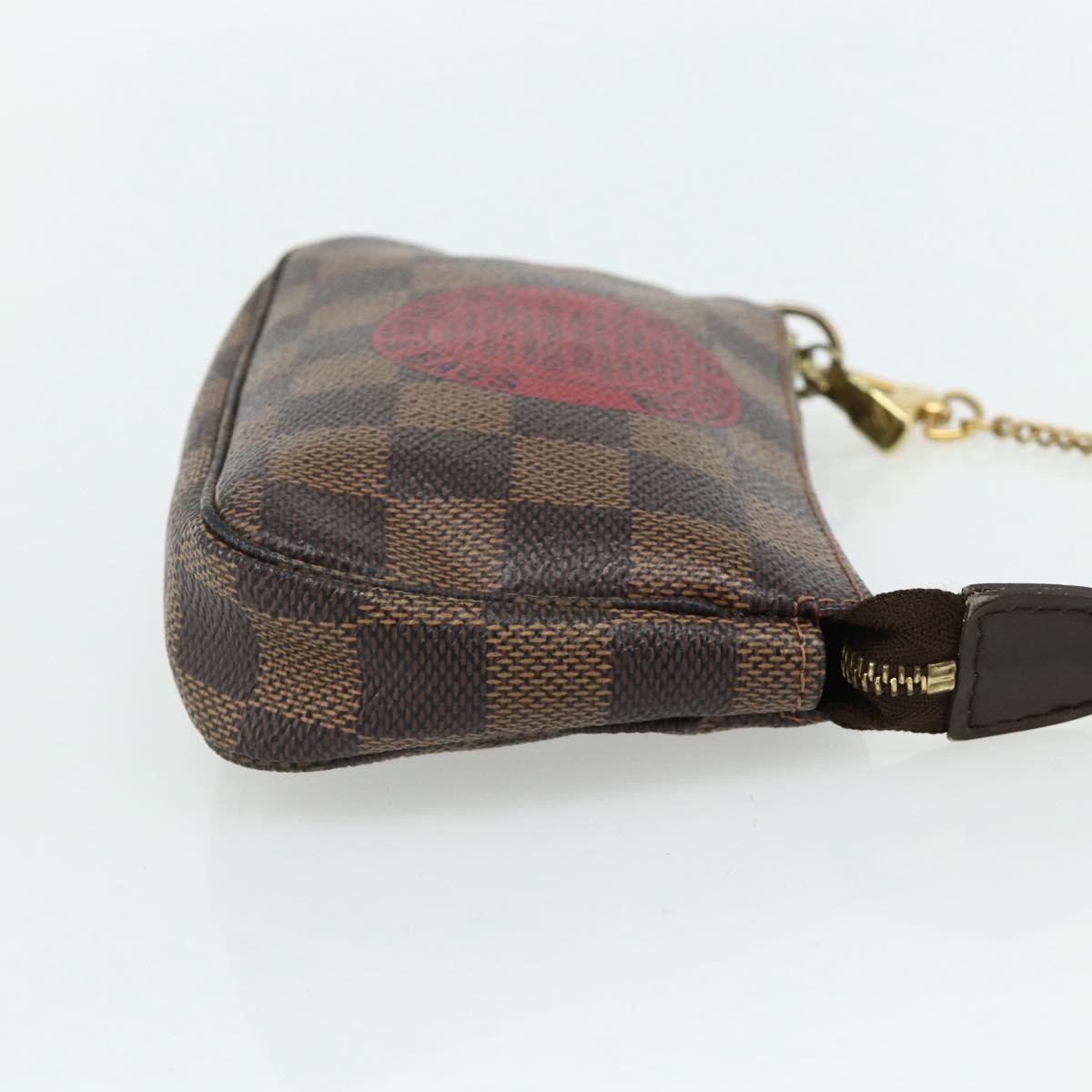 Louis Vuitton Pochette Accessoires Limited Edition Damier Brown Canvas Clutche & Pouche Bag (Pre-Loved)