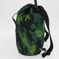 Prada Camouflage Backpack Tessuto Green Nylon Backpack Bag (Authentic Pre-Loved)