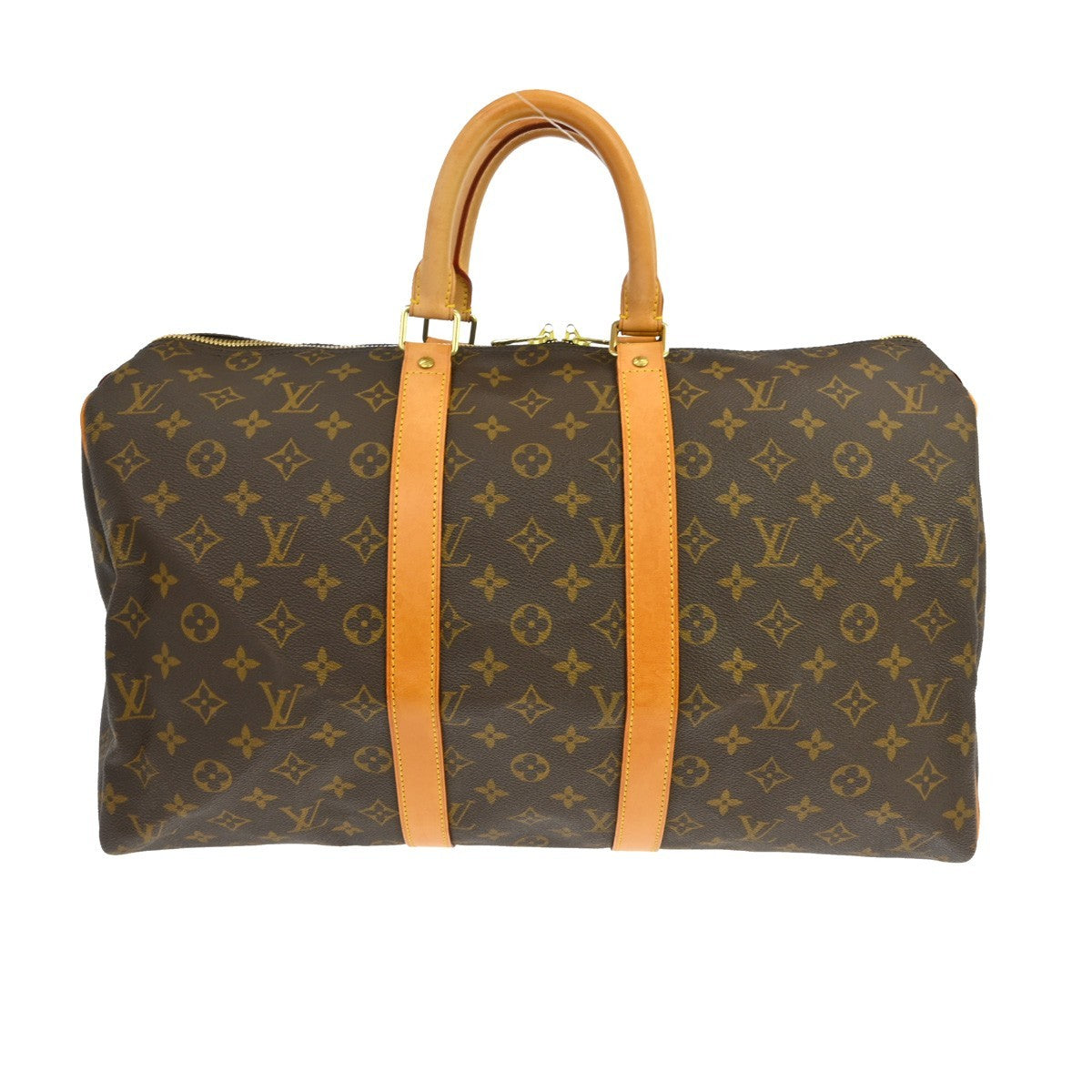 Louis Vuitton Louis Vuitton Keepall Bag Monogram Canvas Brown Canvas Travel Bag Bag (Authentic Pre-Loved)