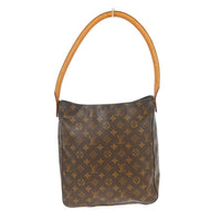 Louis Vuitton Louis Vuitton Monogram Looping Handbag Monogram Canvas Brown Canvas Shoulder Bag Bag (Authentic Pre-Loved)