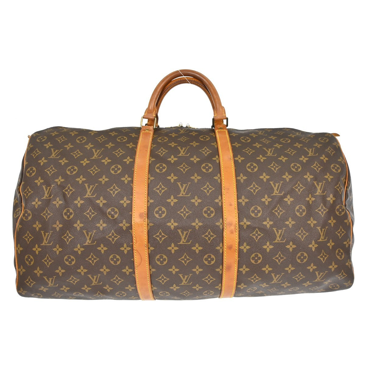 Louis Vuitton Louis Vuitton Keepall Bag Monogram Canvas Brown Canvas Travel Bag Bag (Pre-Loved)