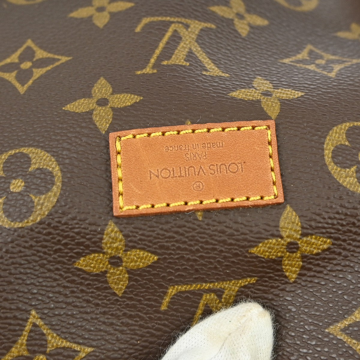 Louis Vuitton Louis Vuitton Saumur Handbag Monogram Canvas Brown Canvas Shoulder Bag Bag (Pre-Loved)