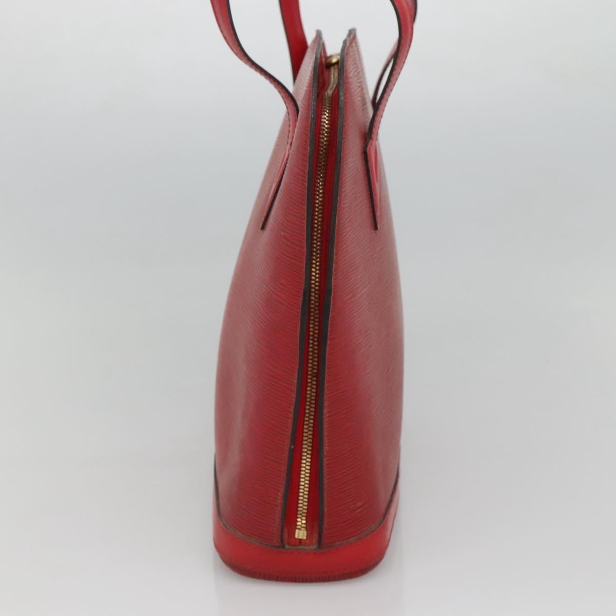 Louis Vuitton Lussac Handbag Epi Leather Red Leather Shoulder Bag Bag (Pre-Loved)