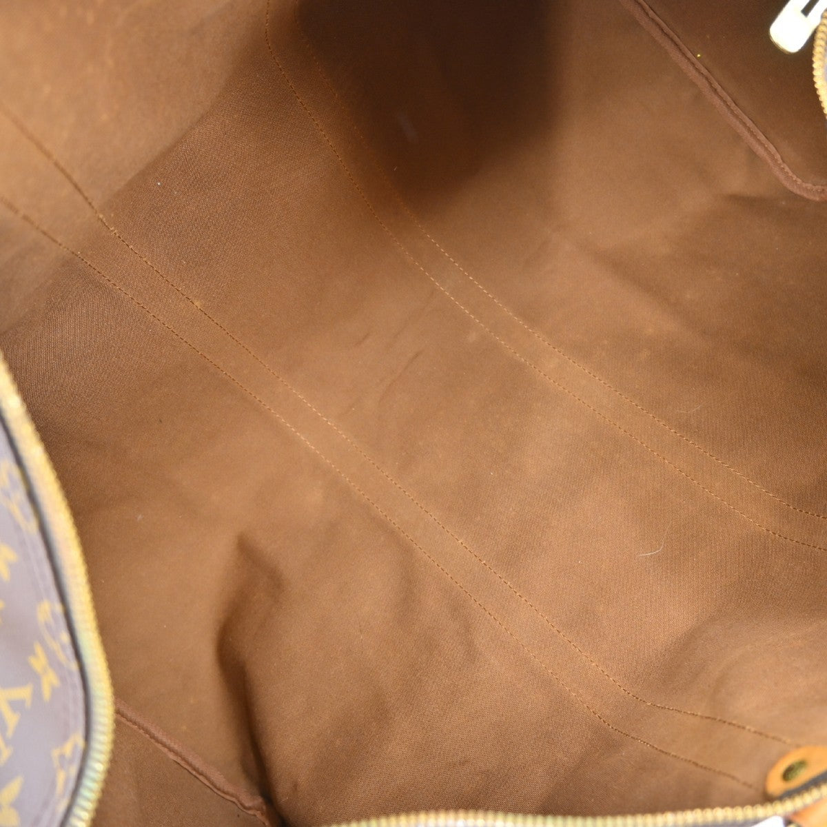 Louis Vuitton Louis Vuitton Keepall Bag Monogram Canvas Brown Canvas Travel Bag Bag (Authentic Pre-Loved)