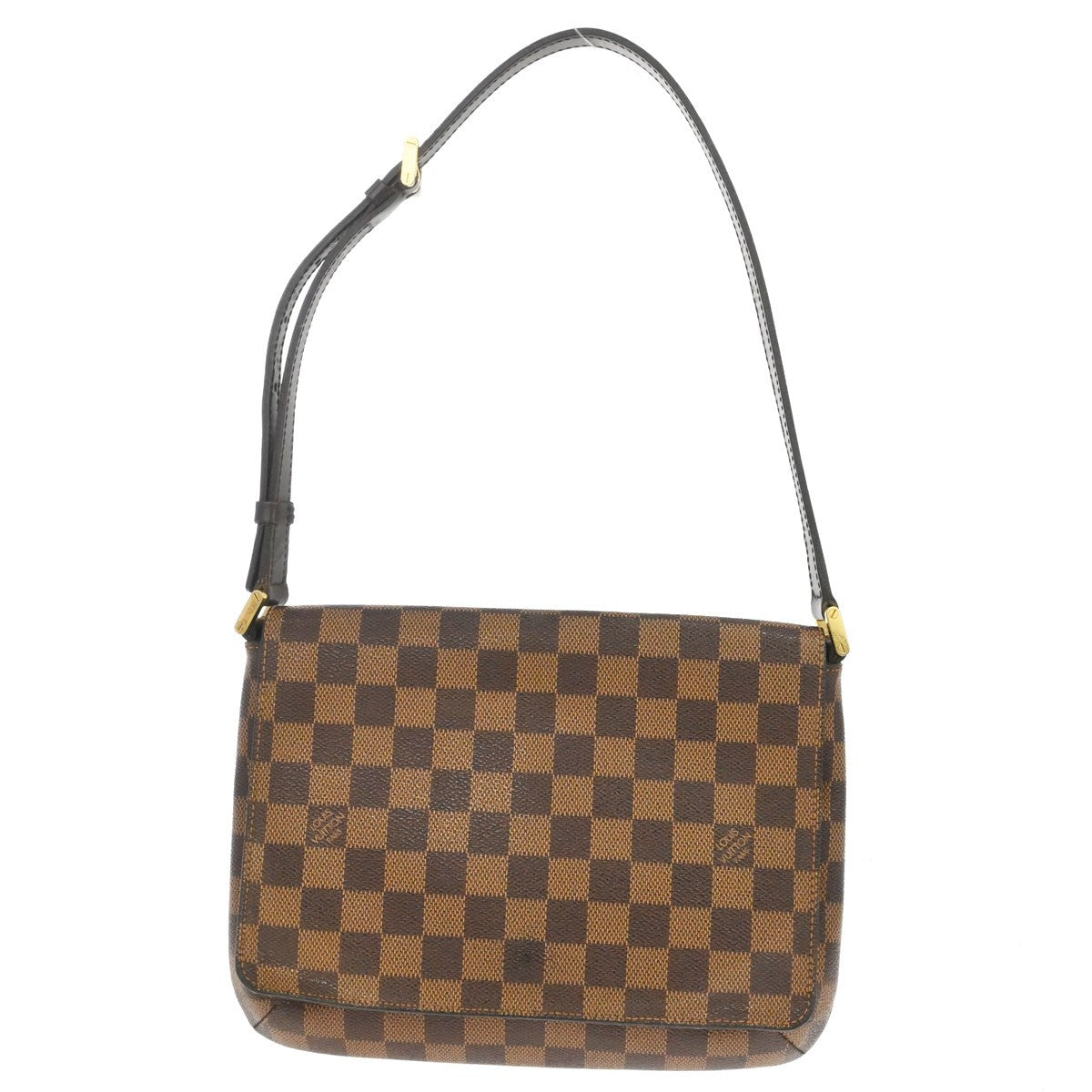 Louis Vuitton Louis Vuitton Musette Tango Handbag Damier Brown Canvas Shoulder Bag Bag (Pre-Loved)