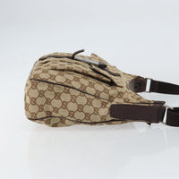 Gucci Gg Canvas Bag Canvas Beige Canvas Shoulder Bag Bag (Pre-Loved)