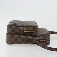 Louis Vuitton Amazone Bag Damier Brown Canvas Shoulder Bag Bag (Authentic Pre-Loved)