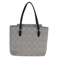 Burberry Vintage Tote Bag Canvas Gray Canvas Tote Bag Bag (Pre-Loved)