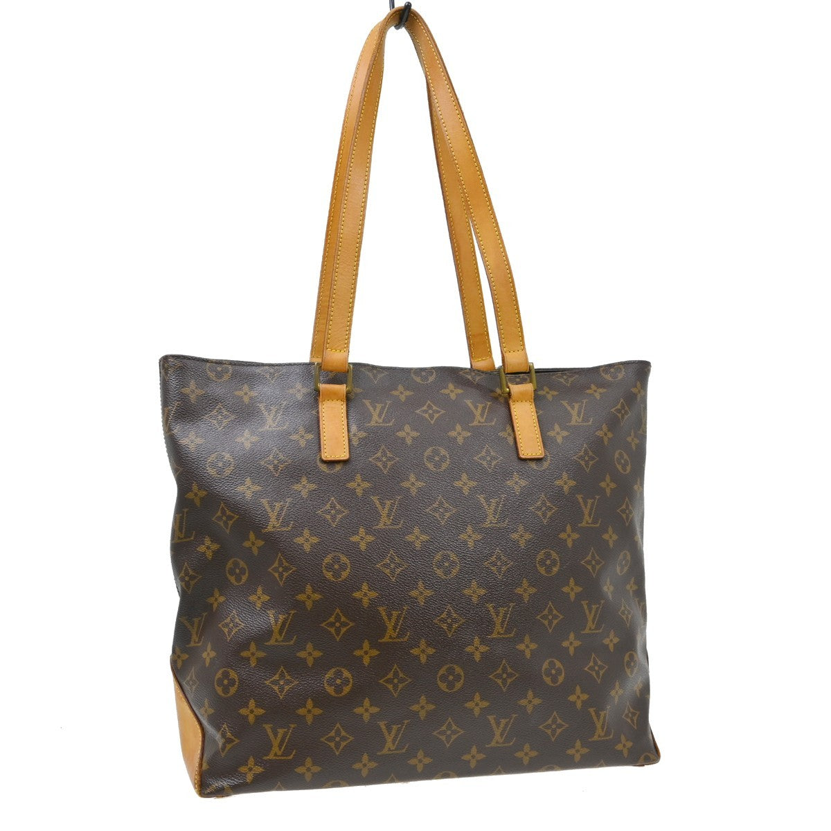 Louis Vuitton Louis Vuitton Cabas Mezzo Monogram Canvas Brown Canvas Tote Bag Bag (Pre-Loved)