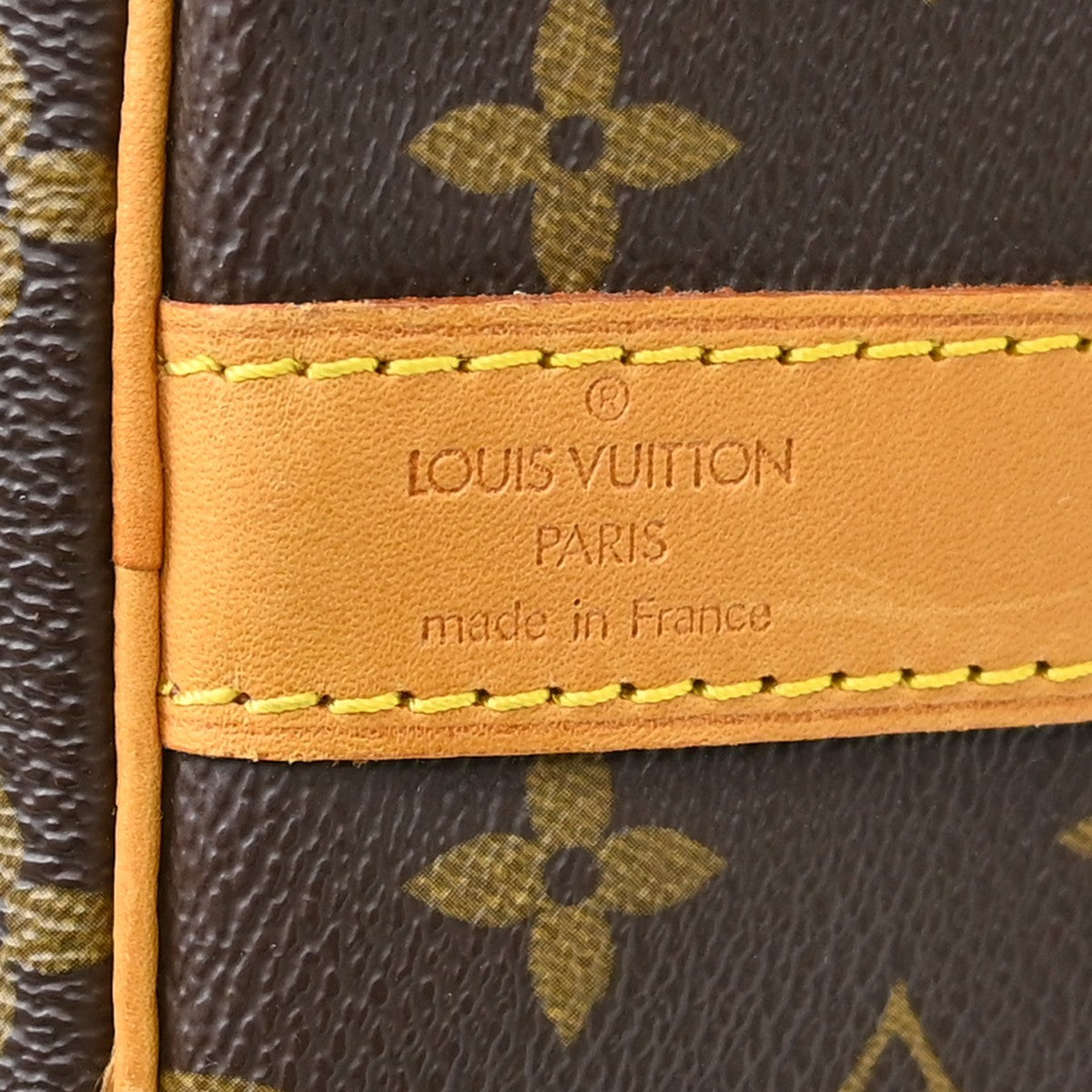 Louis Vuitton Keepall Bandouliere Bag Monogram Canvas Brown Canvas Travel Bag Bag (Authentic Pre-Loved)