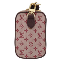 Louis Vuitton Camera Bag Mini Lin Red Canvas Clutche & Pouche Bag (Pre-Loved)
