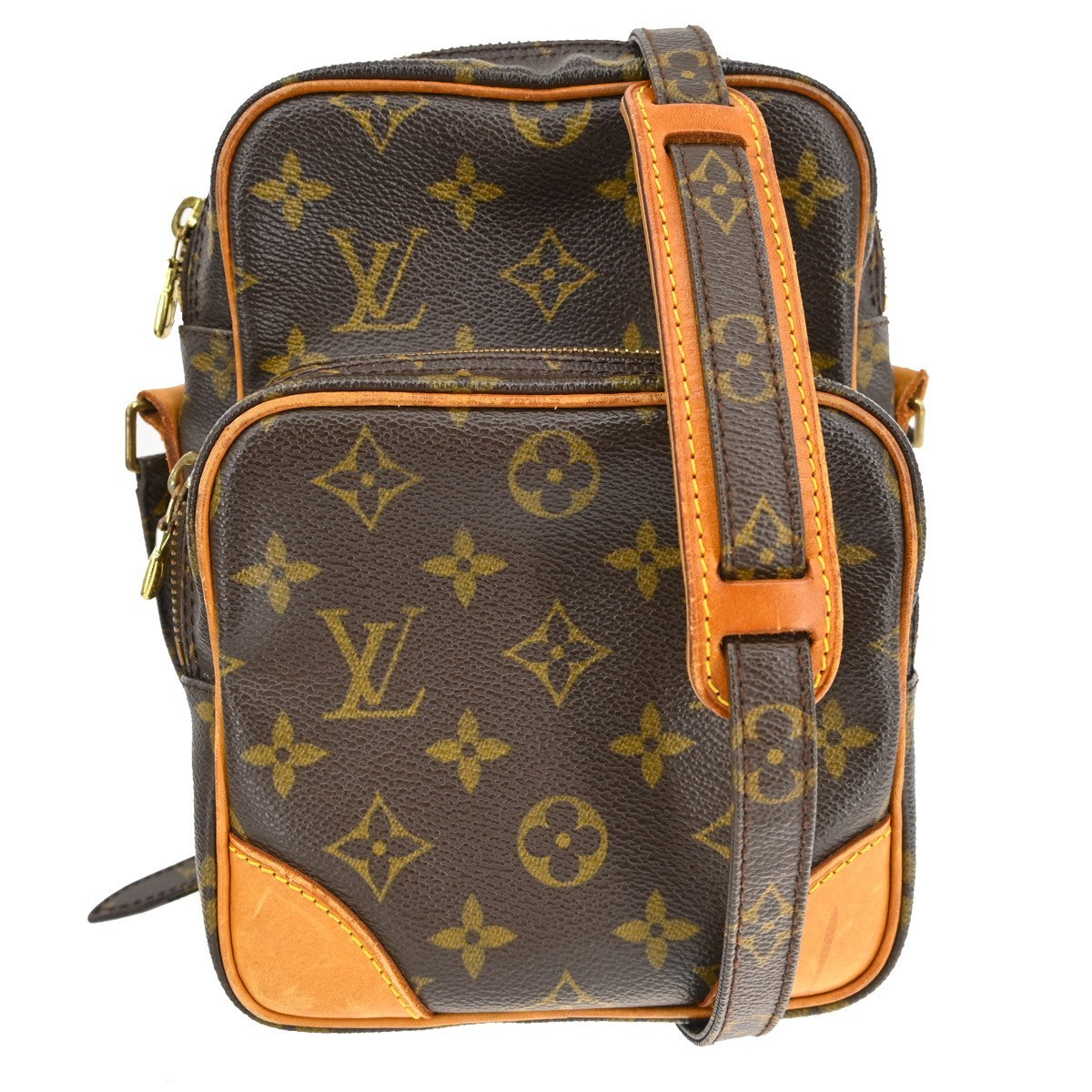 Louis Vuitton Louis Vuitton Amazone Bag Monogram Canvas Brown Canvas Shoulder Bag Bag (Authentic Pre-Loved)