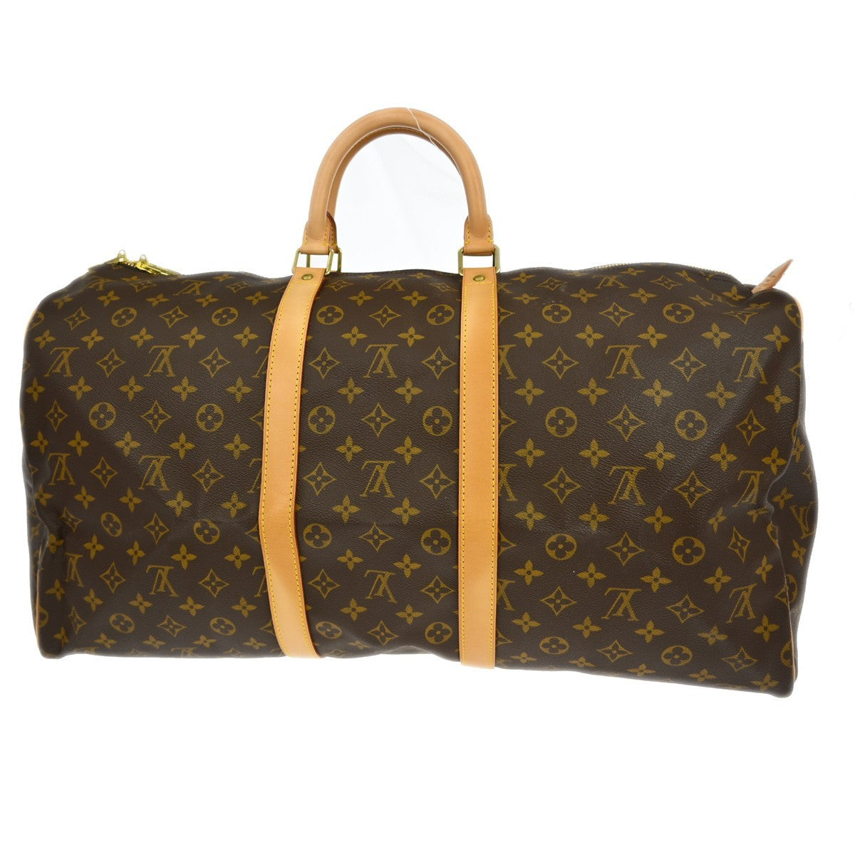 Louis Vuitton Louis Vuitton Keepall Bag Monogram Canvas Brown Canvas Travel Bag Bag (Authentic Pre-Loved)