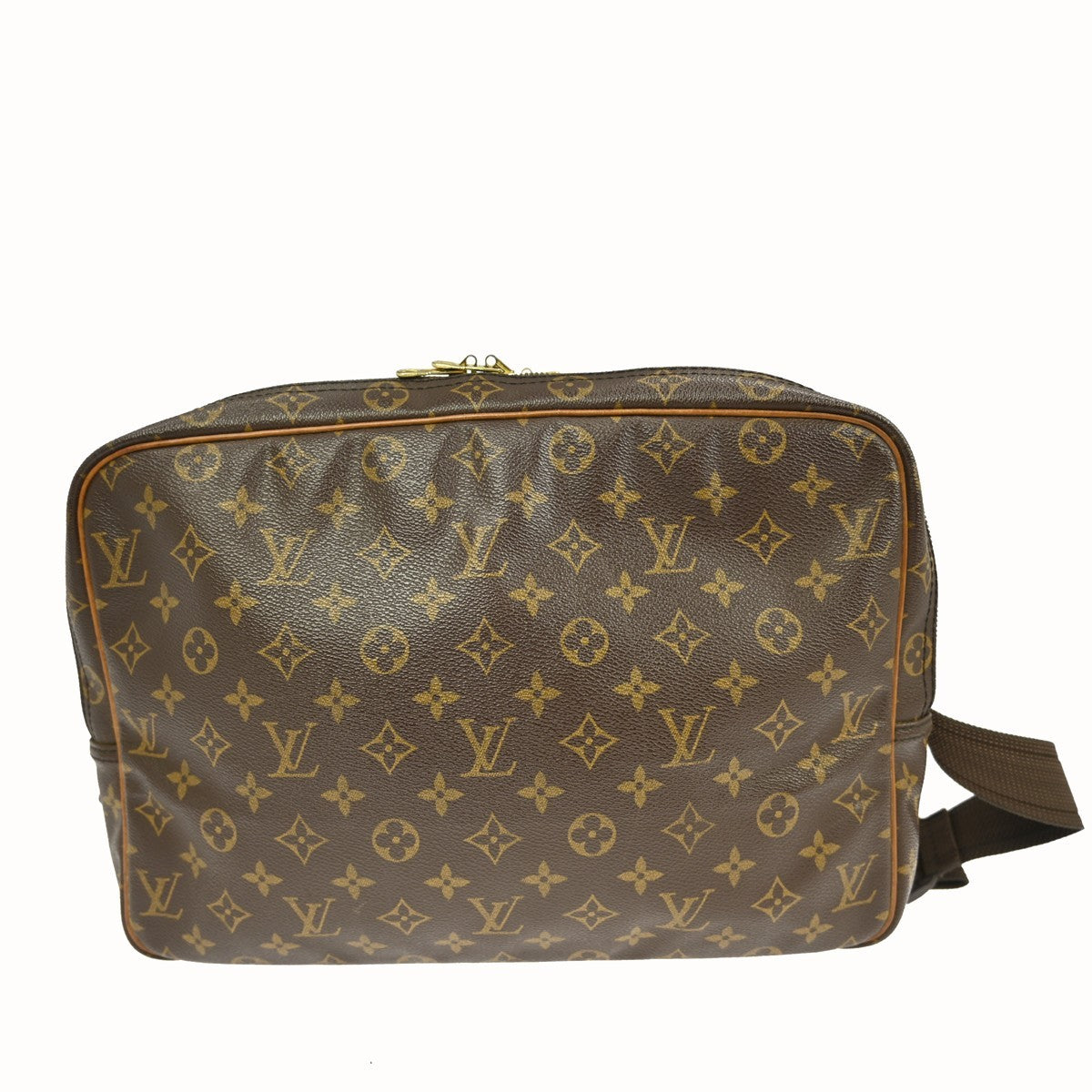 Louis Vuitton Louis Vuitton Reporter Bag Monogram Canvas Brown Canvas Shoulder Bag Bag (Pre-Loved)