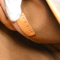 Louis Vuitton Saumur Handbag Monogram Canvas Brown Canvas Shoulder Bag Bag (Pre-Loved)