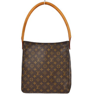 Louis Vuitton Louis Vuitton Monogram Looping Handbag Monogram Canvas Brown Canvas Shoulder Bag Bag (Pre-Loved)