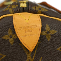 Louis Vuitton Keepall Bag Monogram Canvas Brown Canvas Travel Bag Bag (Authentic Pre-Loved)