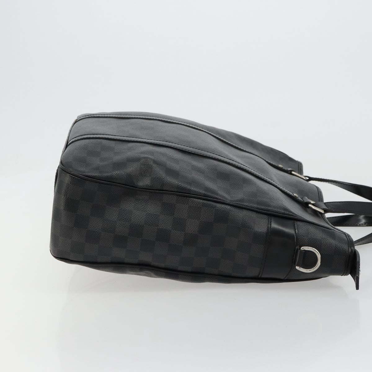 Louis Vuitton Tadao Handbag Damier Graphite Gray Canvas Tote Bag Bag (Authentic Pre-Loved)