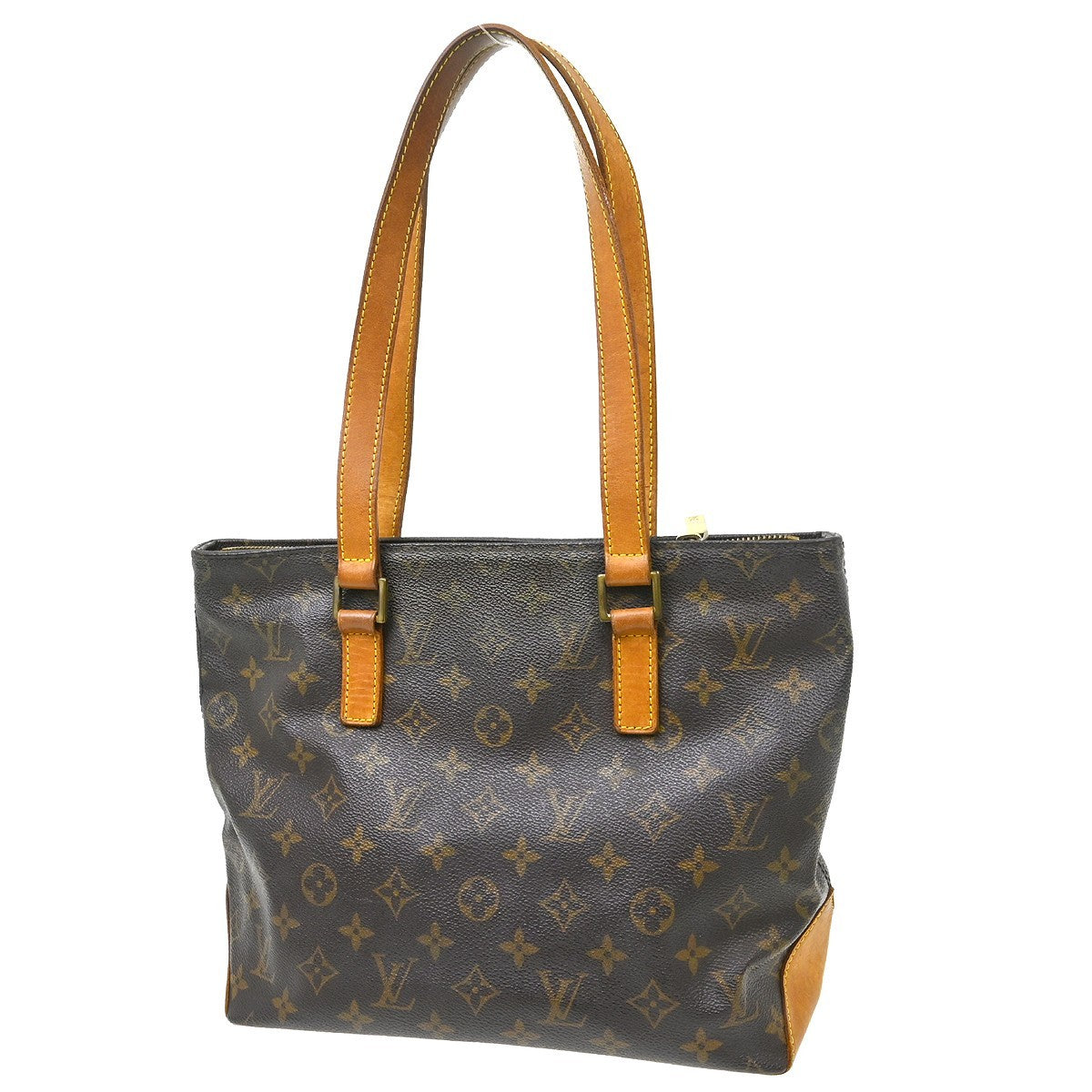 Louis Vuitton Louis Vuitton Cabas Mezzo Monogram Canvas Brown Canvas Tote Bag Bag (Pre-Loved)
