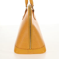 Louis Vuitton Alma Handbag Epi Leather Yellow Leather Handbag (Authentic Pre-Loved)