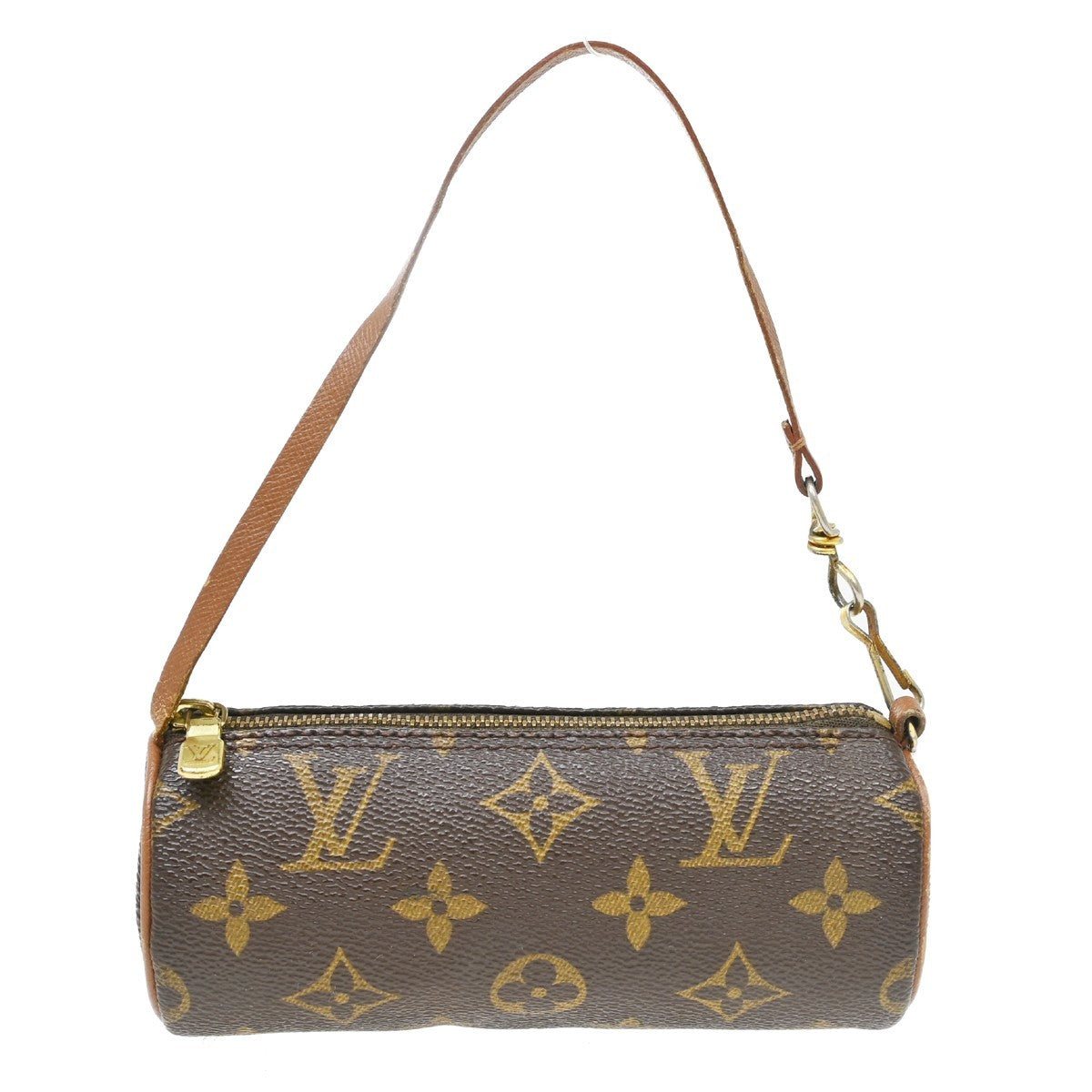 Louis Vuitton Papillon Pochette Monogram Canvas Brown Canvas Clutche & Pouche Bag (Authentic Pre-Loved)