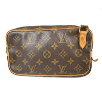 Louis Vuitton Pochette Marly Bandouliere Bag Monogram Canvas Brown Canvas Shoulder Bag Bag (Authentic Pre-Loved)